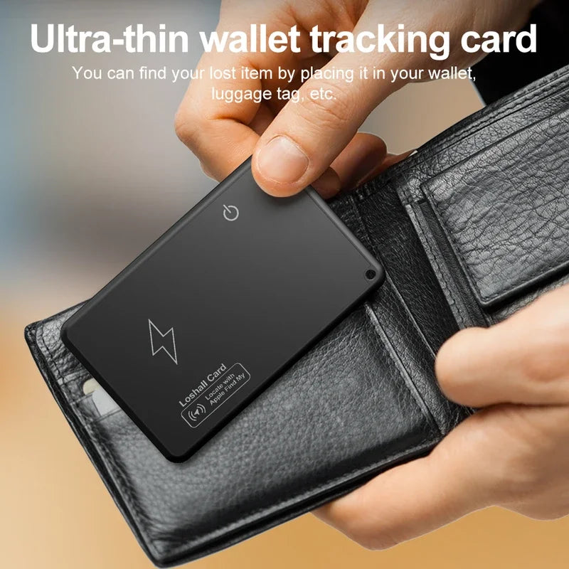 Tracking Location Wallet Tracker Card for Apple Find My App